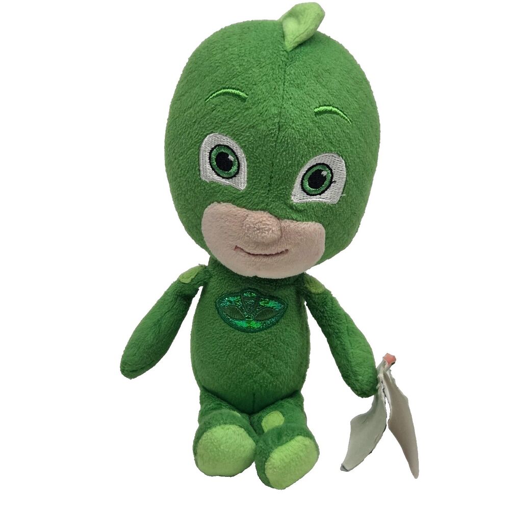 Just Play PJ Masks Gekko Plush Green Bean Bag Stuffed Animal Toy 9 Inch NWT